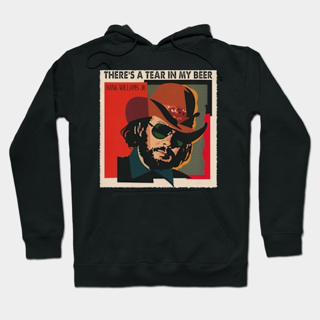 Bocephus Forever Celebrating Hank Hoodie by Zombie green